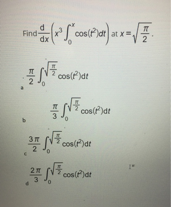 Find p h1. Tcos3t DT. |2xv2-3|>6x.