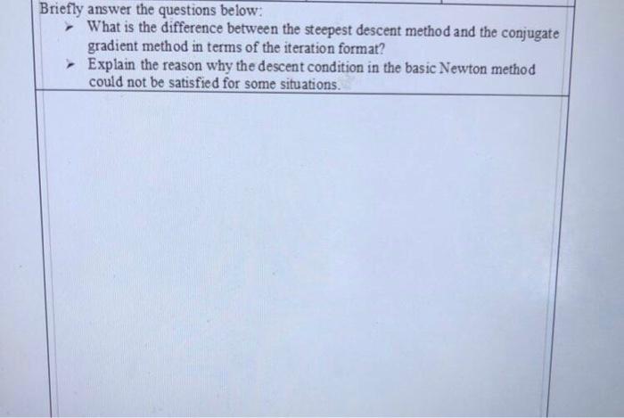 The Steepest Descent Method - Summary - The Steepest Descent Method This is  the simplest gradient - Studocu