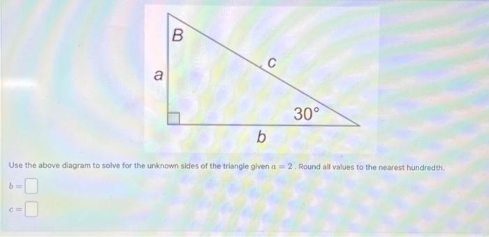 Solved = a C= B C b Use the above diagram to solve for the | Chegg.com