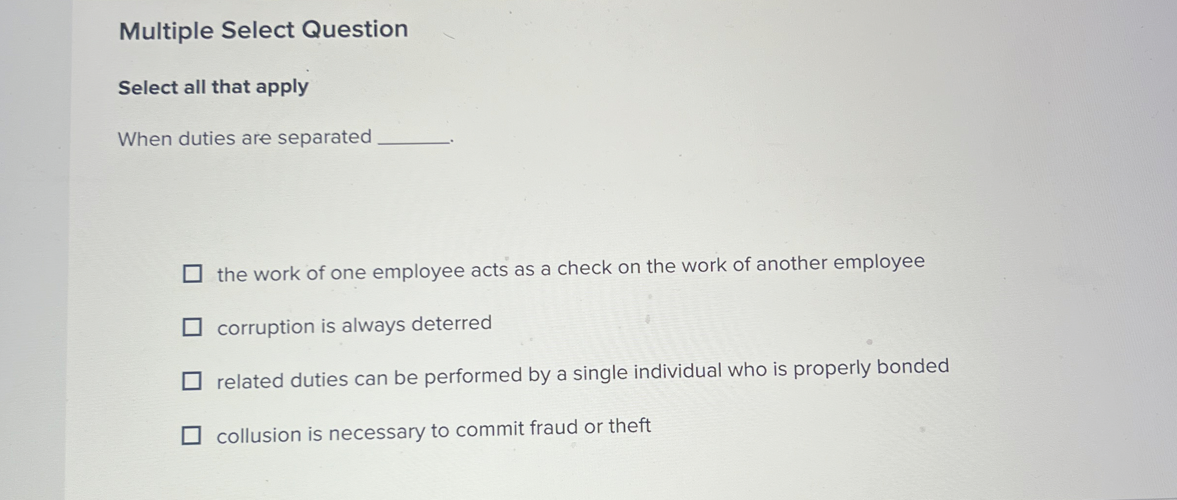Solved Multiple Select QuestionSelect all that applyWhen | Chegg.com