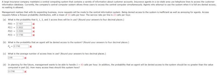 Solved Eno waiting is alowed. tequests follow a Poisson | Chegg.com