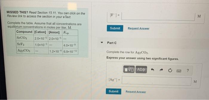Solved Chapter 15 Problems (for credit) kercise 15.89 MISSED | Chegg.com