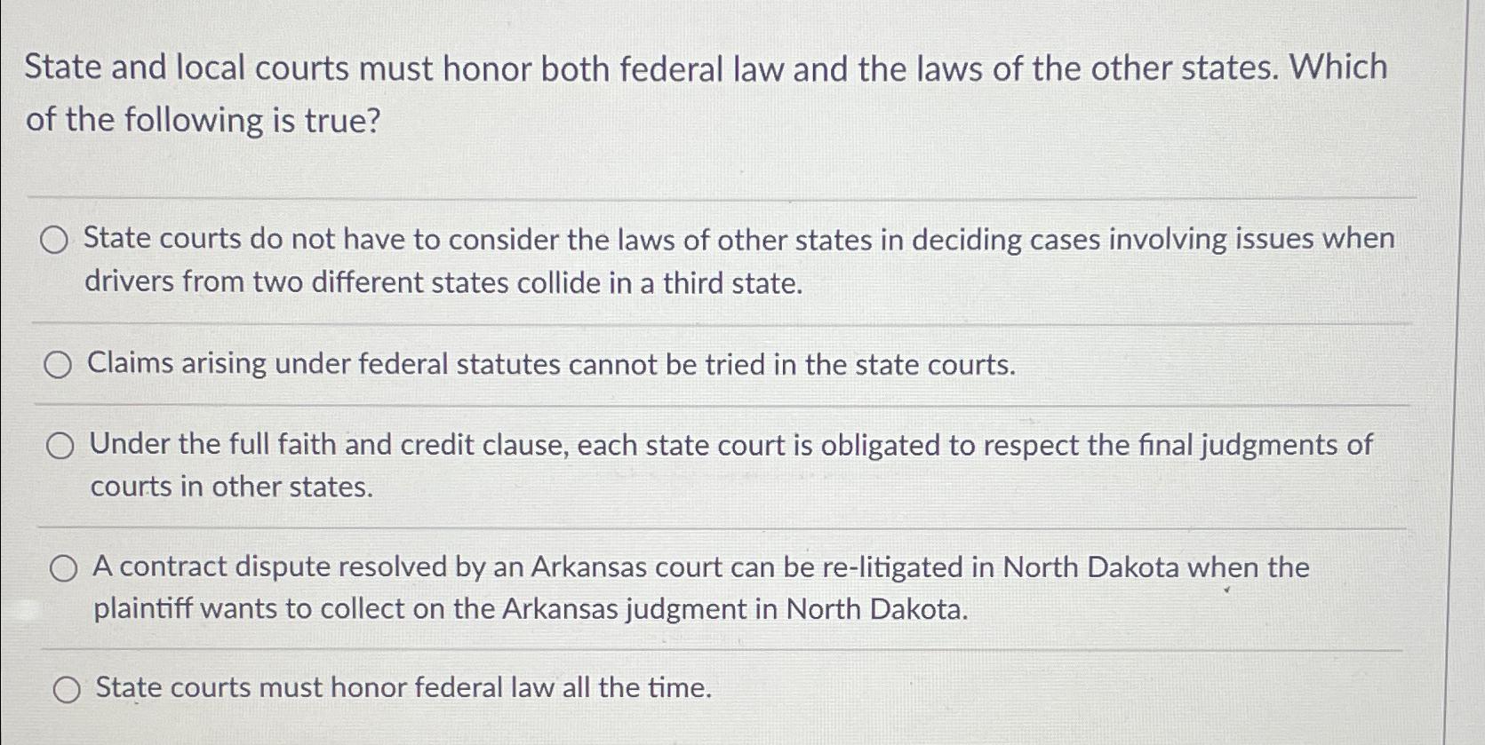 The total number of federal laws that the sales