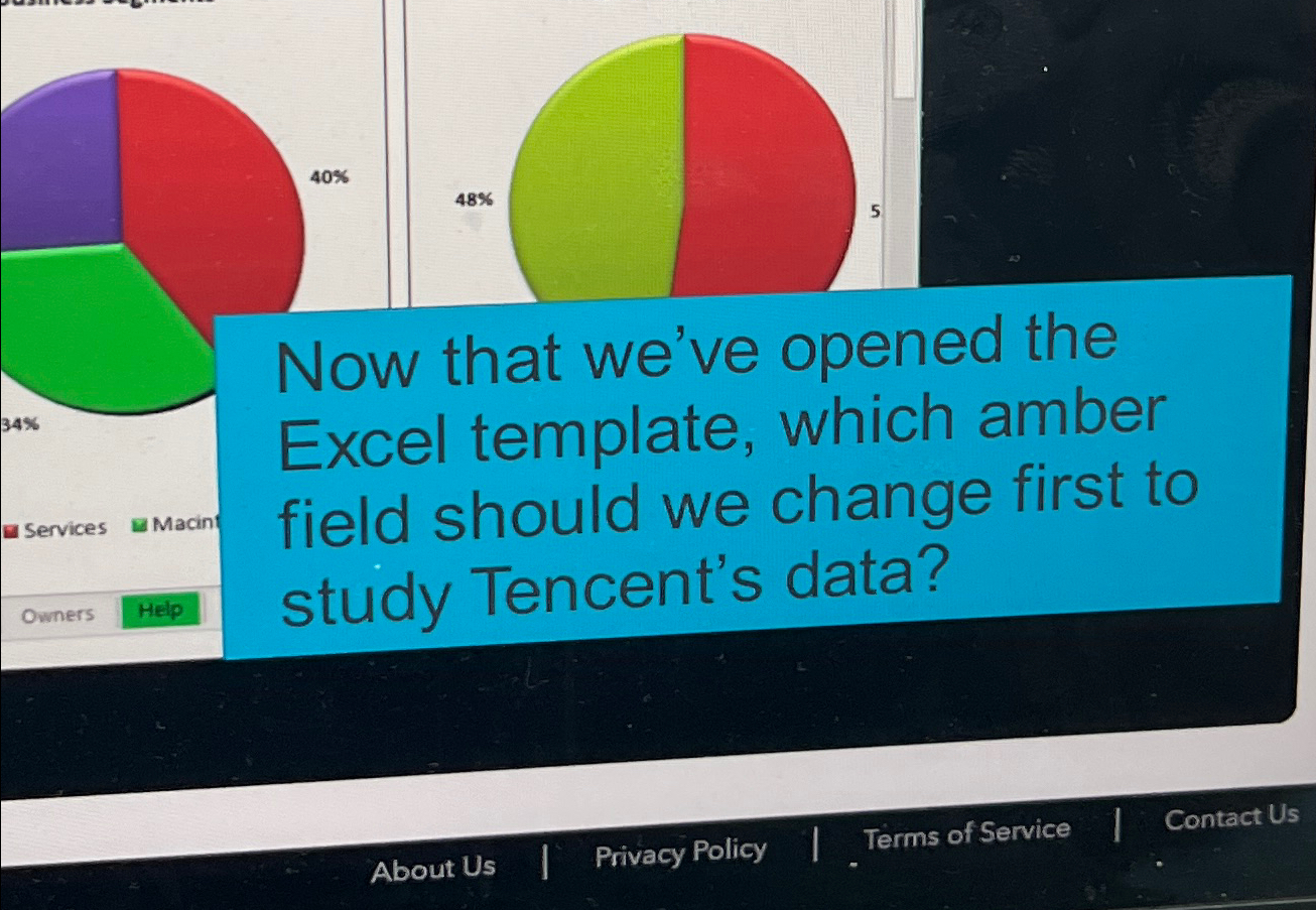 Solved Now that we've opened the Excel template, which amber | Chegg.com