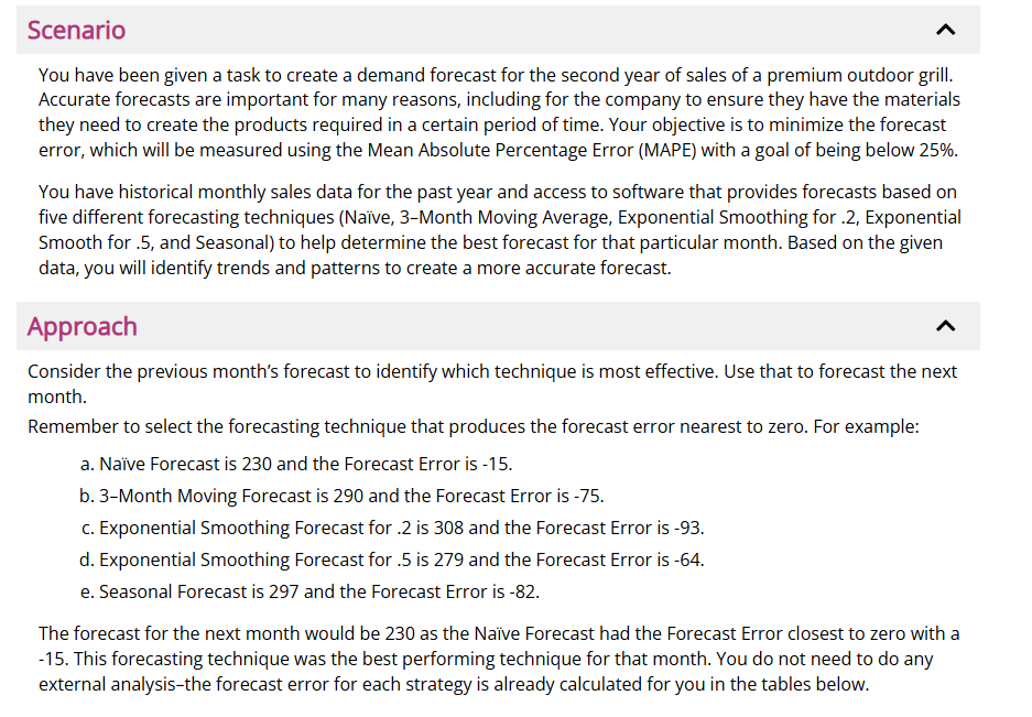 Scenario You have been given a task to create a | Chegg.com