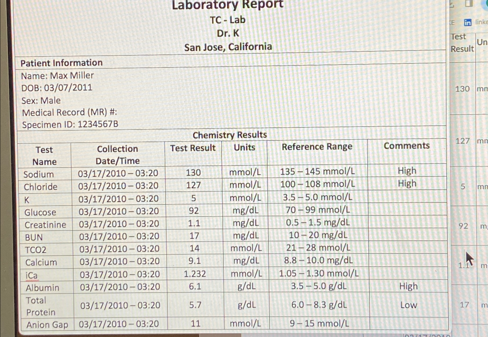 Find 10 ﻿errors with this lab report | Chegg.com