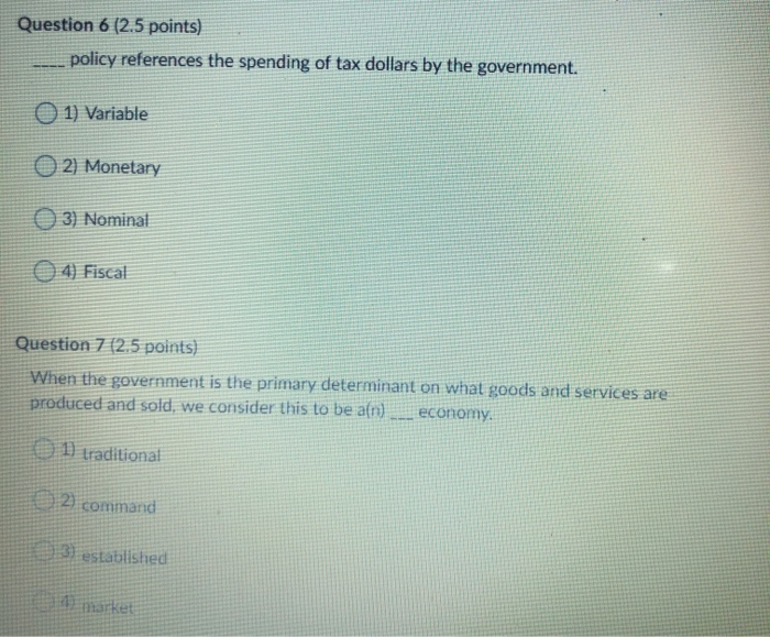 Solved Question 1 (2.5 points) Which of the following key | Chegg.com