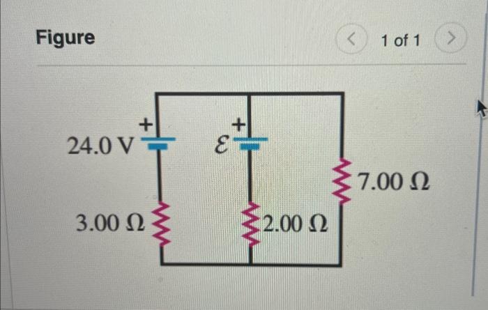 What Must The Emf E In The Figure (Figure 1) Be In | Chegg.com