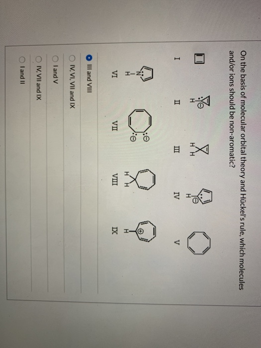 Solved On The Basis Of Molecular Orbital Theory And Hückel's | Chegg.com