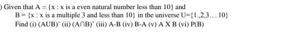 x is a natural number multiple of 5