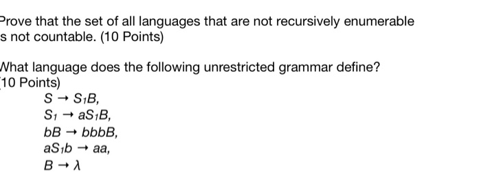 Solved Prove that the set of all languages that are not | Chegg.com