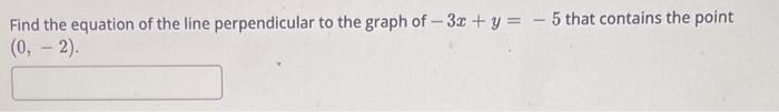 Solved Use two points on the given graph of a line to find | Chegg.com