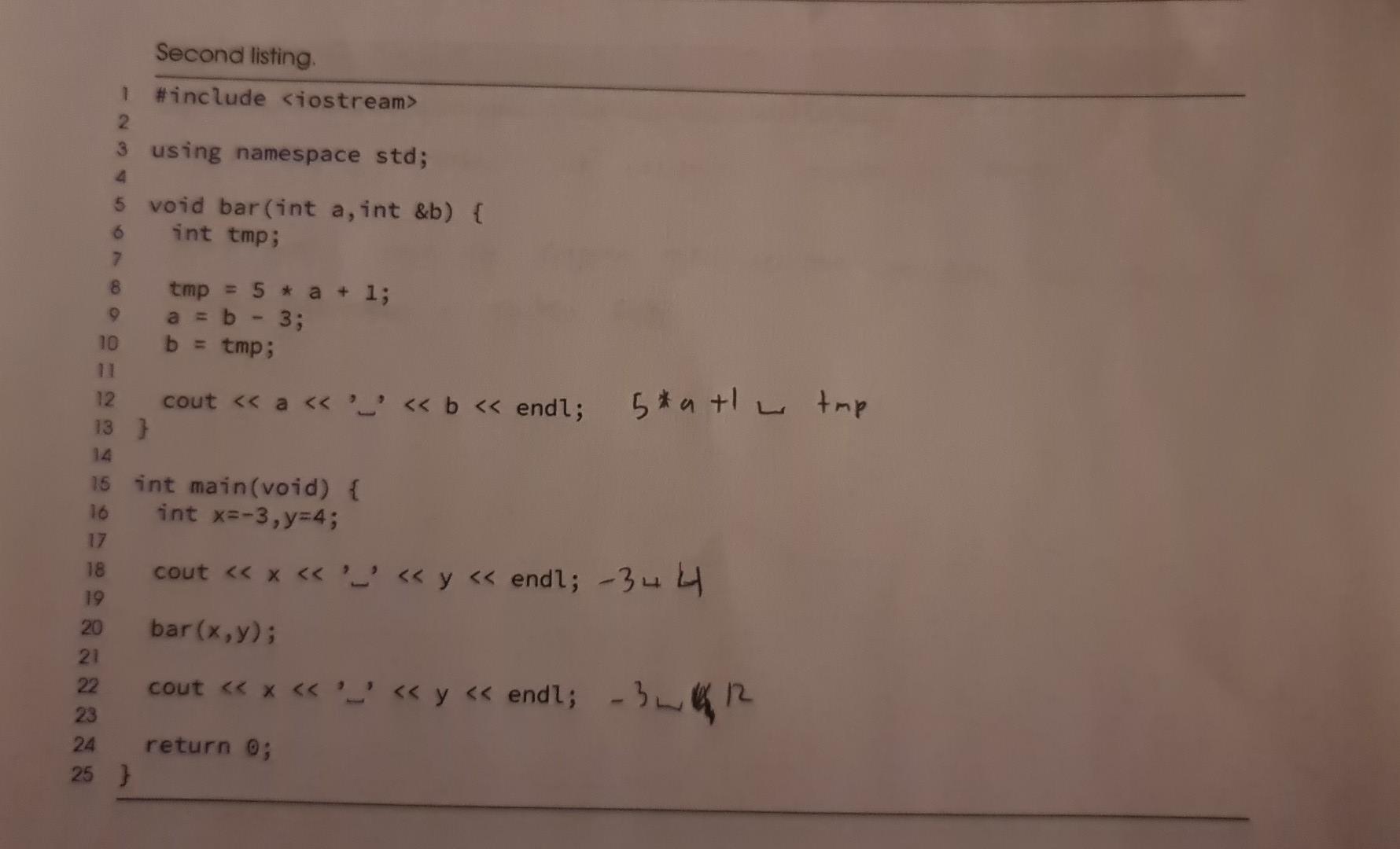 Solved Part III . Code trace. 12 points each. Show all | Chegg.com