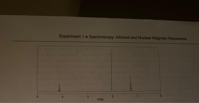 experiment 1 ir spectroscopy