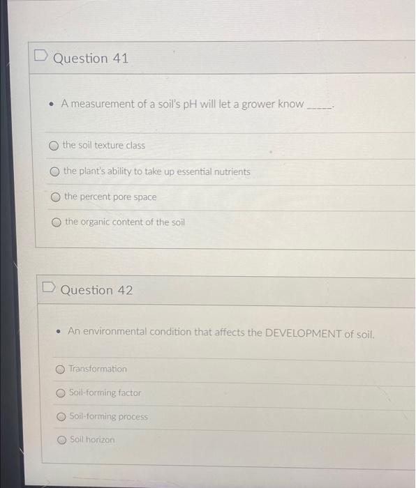 Solved D Question 39 • Which of the following saltaffected
