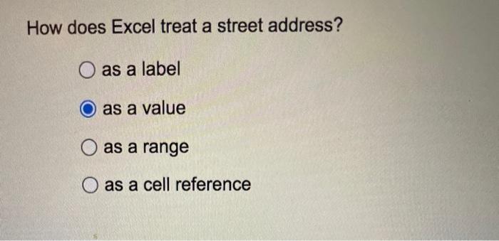 solved-how-does-excel-treat-a-street-address-o-as-a-label-chegg