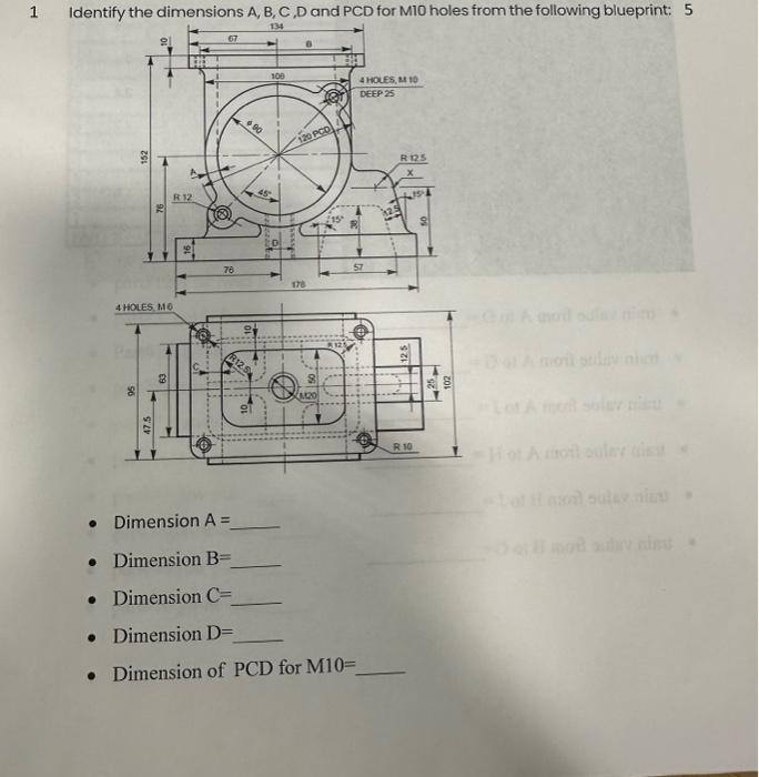 Solved - Dimension A= - Dimension B= - Dimension C= - | Chegg.com