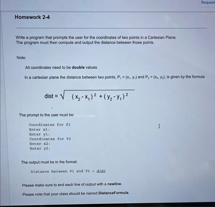 Solved Write a program that asks the user for three | Chegg.com