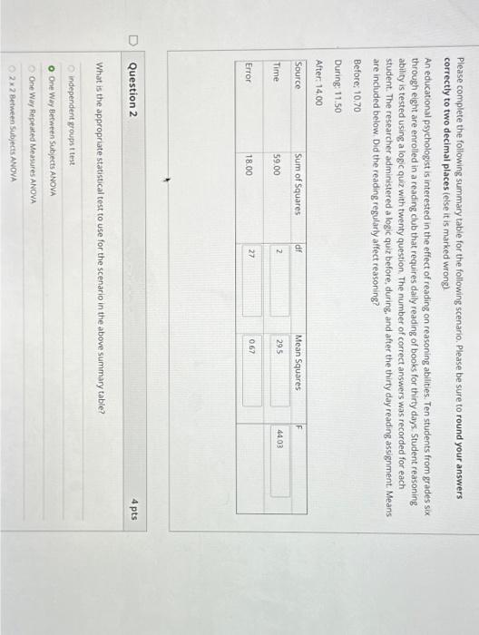 Solved Which Of The Following Critical Values Would You Use | Chegg.com