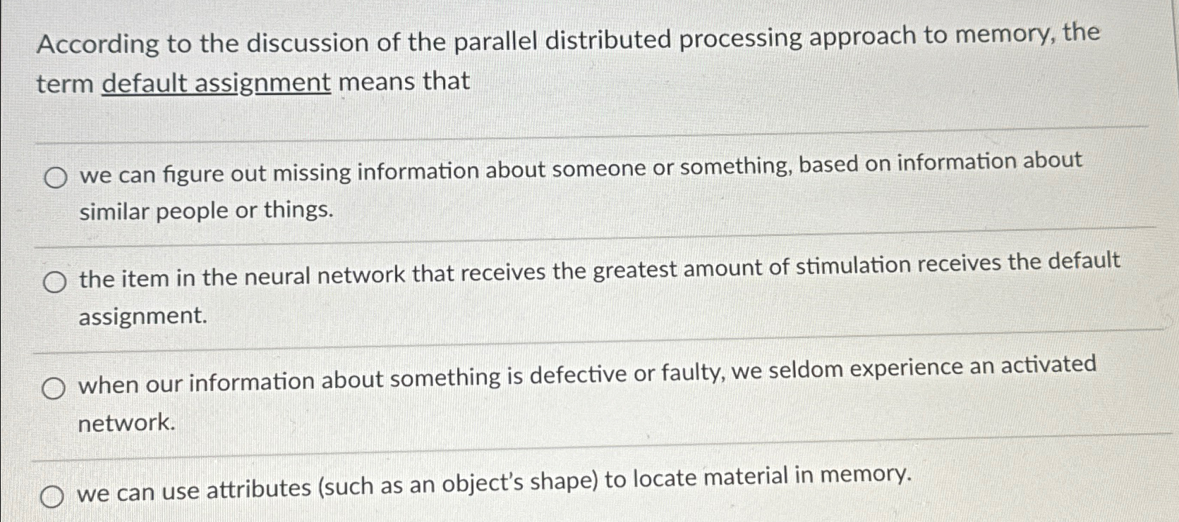 Solved according to the discussion of the parallel chegg