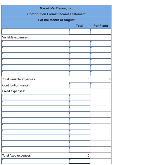 Solved Problem 121 Traditional and Contribution Format