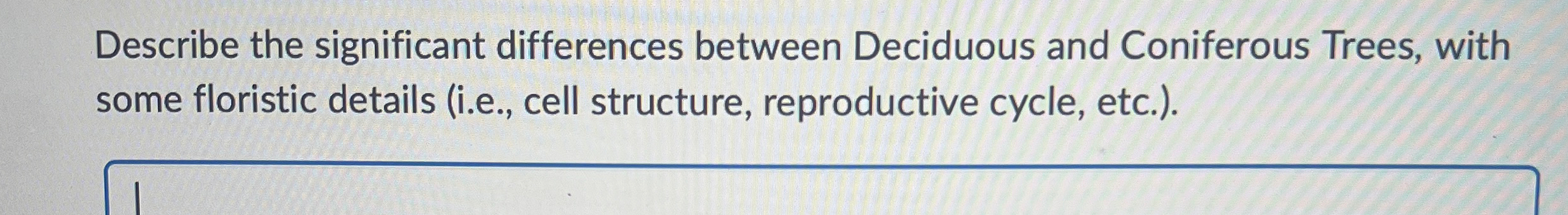 Solved Describe the significant differences between | Chegg.com