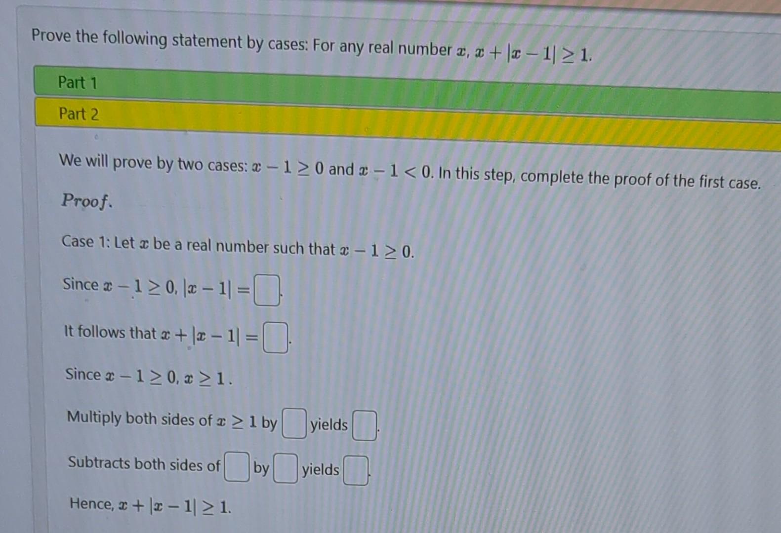 solved-prove-the-following-statement-by-cases-for-any-real-chegg