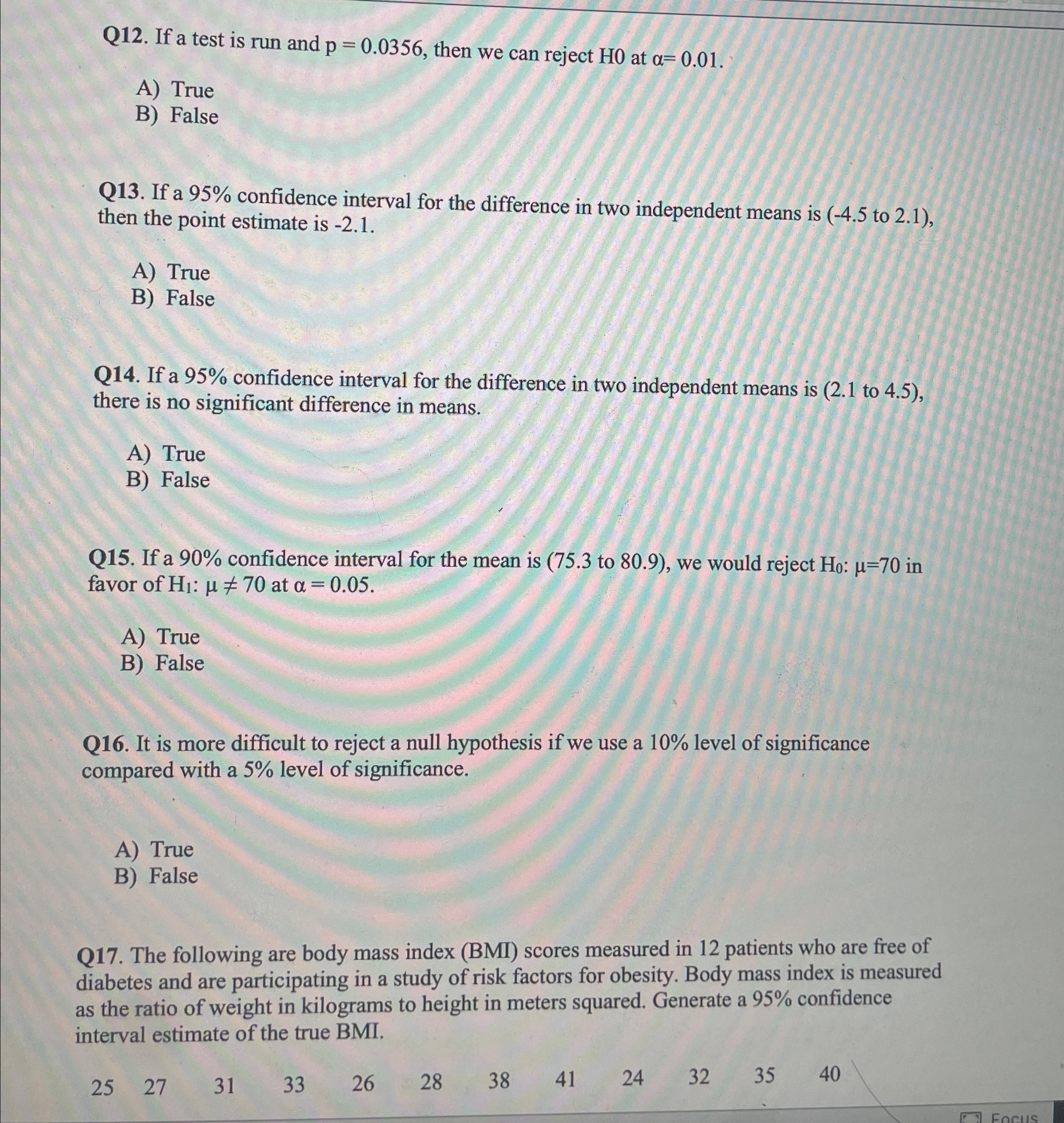 please answer ALL 6 ﻿questions and show ALL work | Chegg.com