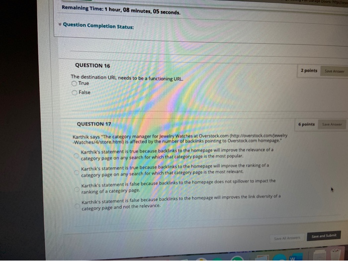 Solved hour, wo minutes, 19 seconds. * Question Completion | Chegg.com
