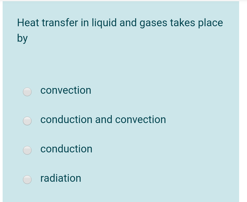 Solved The value of thermal conductivity k depends upon O | Chegg.com