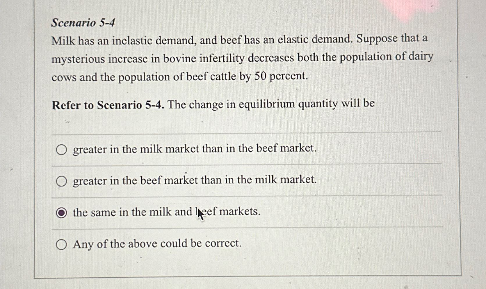 solved-scenario-5-4milk-has-an-inelastic-demand-and-beef-chegg