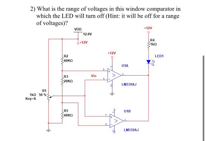 Solved 2) What is the range of voltages in this window | Chegg.com
