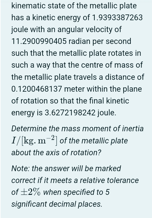 Solved Consider a flat metallic isosceles triangular plate | Chegg.com