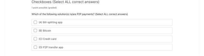 Solved Multiple Choice (Select the correct answer) 1 point | Chegg.com