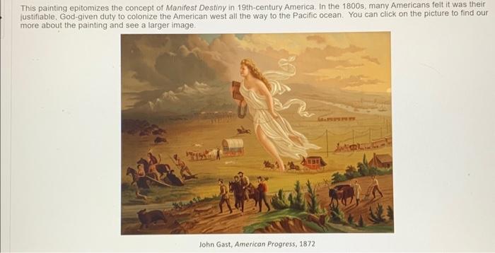 America's Manifest Destiny  The American Experience in the Classroom