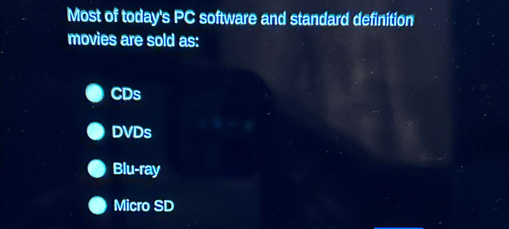 Solved Most of today's PC software and standard definition