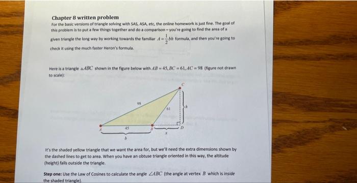 Solved Chapter 8 written problem For the basic verslons of | Chegg.com