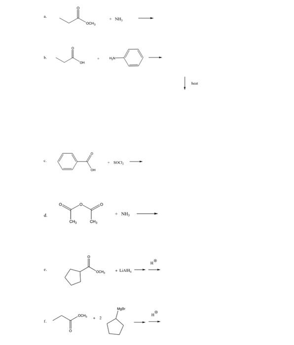 Solved Draw the major organic product from each of the | Chegg.com