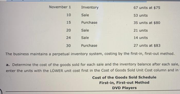 Solved Perpetual Inventory Using FIFOBeginning Inventory, | Chegg.com