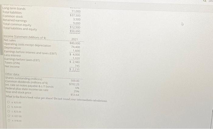 Solved 2. 52500 b. 33400 c.372044 तो 57700 −318.00The | Chegg.com