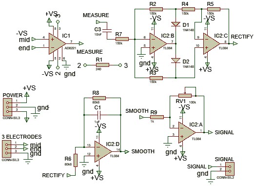 Emg датчик схема