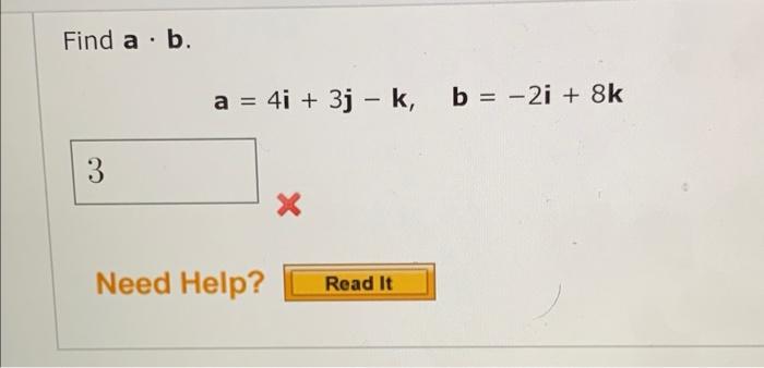 Solved Find the scalar and vector projections of b onto a. a | Chegg.com