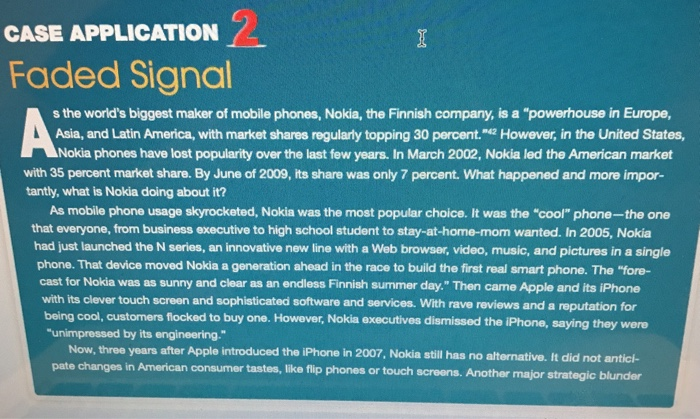 faded signal nokia case study