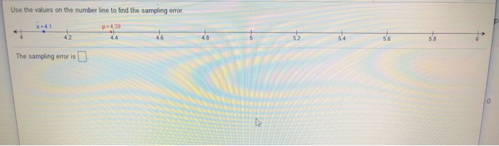 Solved Use the values on the number line to find the | Chegg.com