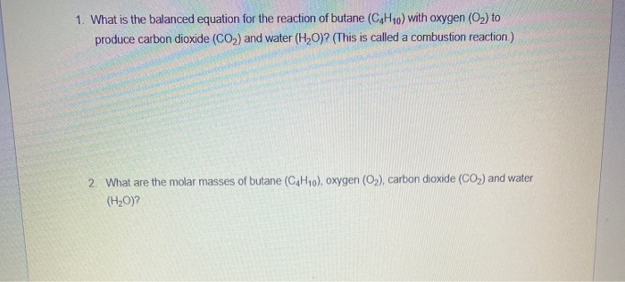 Solved 1. What is the balanced equation for the reaction of | Chegg.com