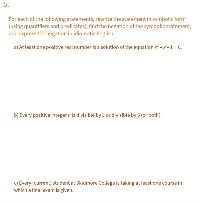 solved-for-each-of-the-following-statements-rewrite-the-chegg