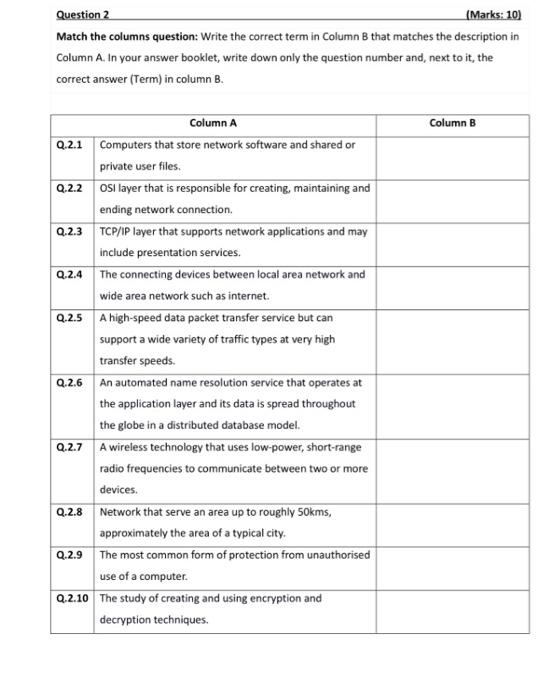 solved-question-2-marks-10-match-the-columns-question