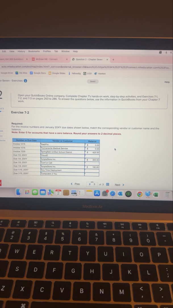 Solved Open your QuickBooks Online company. Complete Chapter | Chegg.com