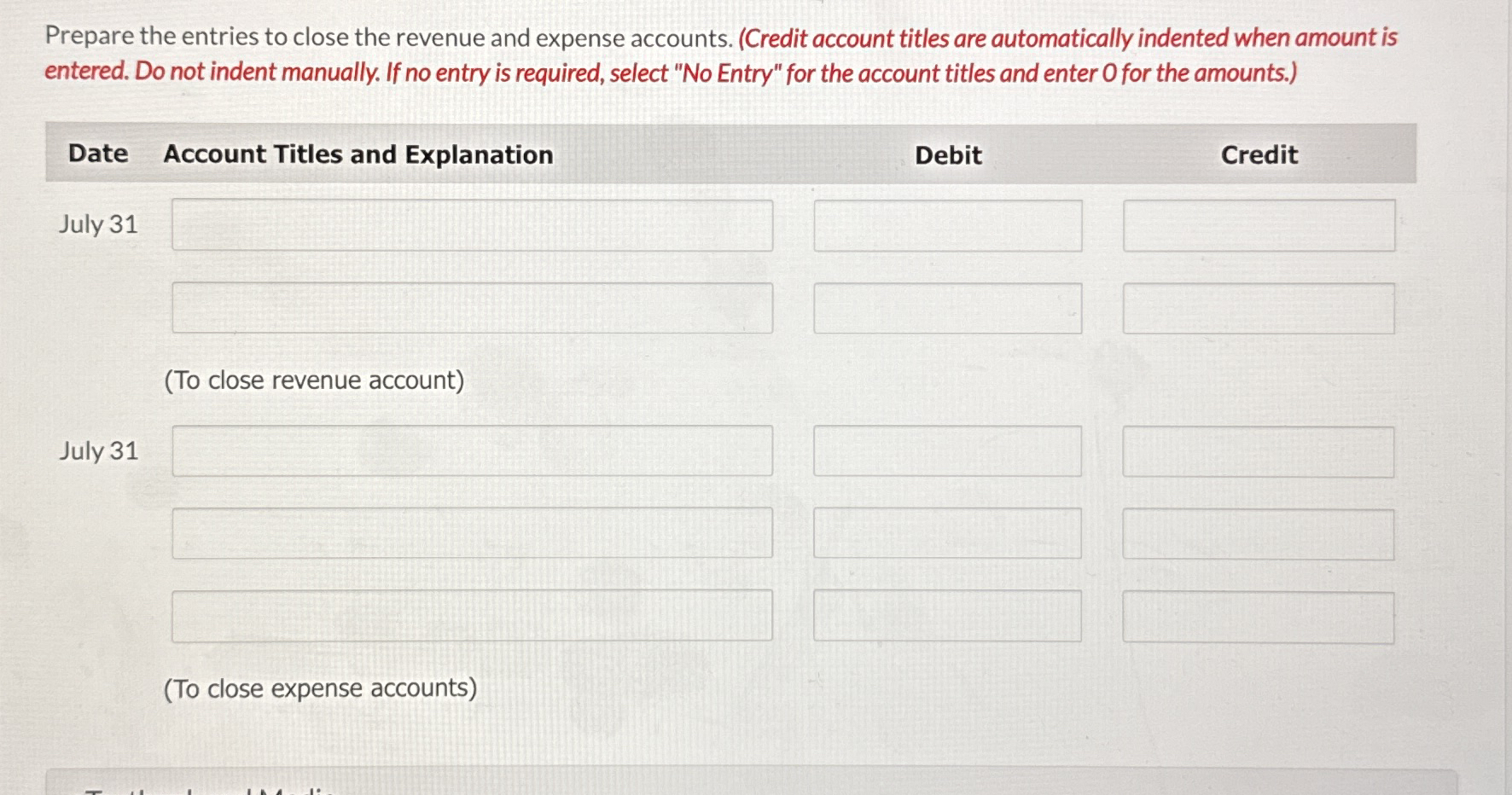 Solved The following accounts were taken from the financial | Chegg.com