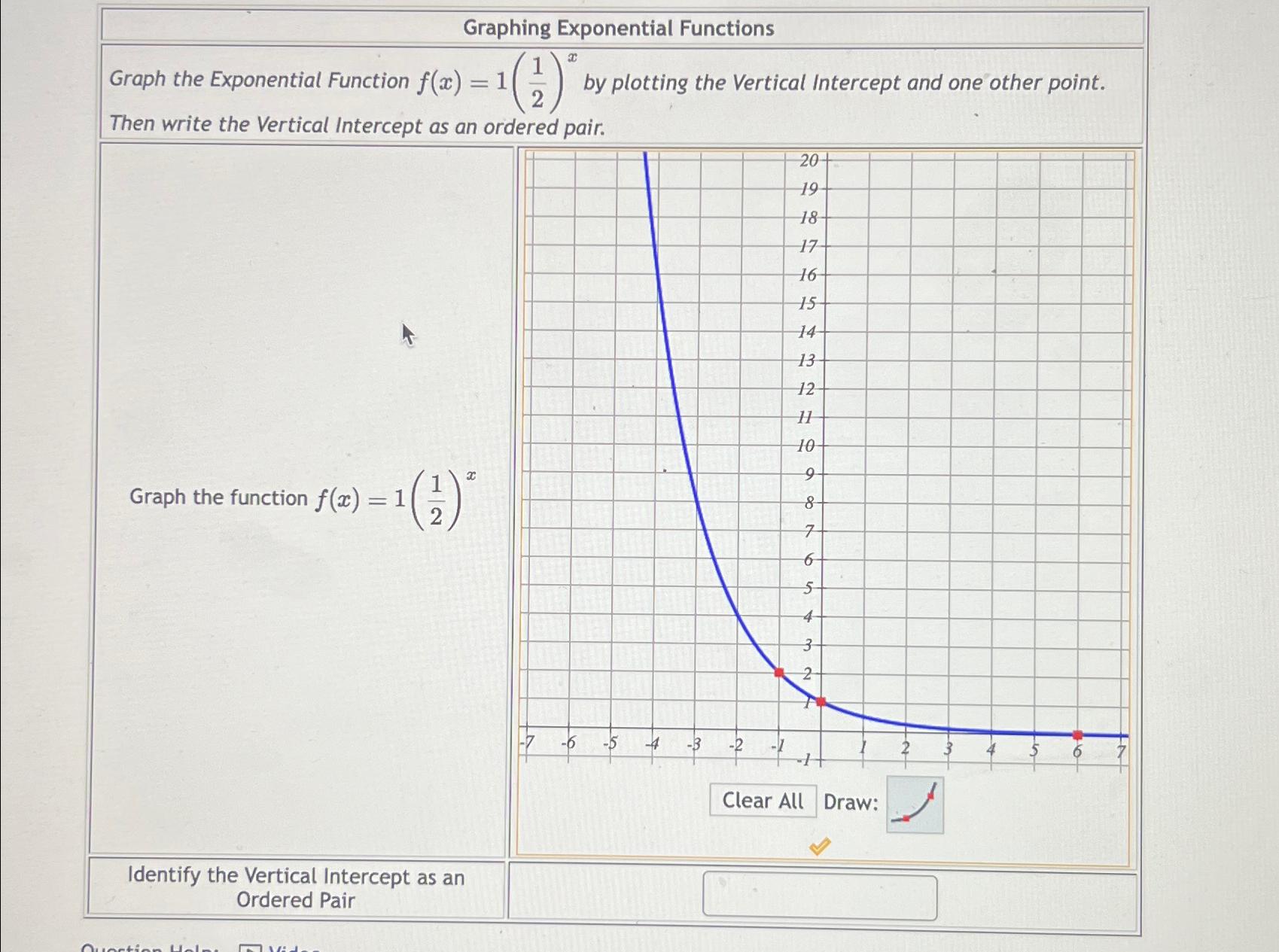 Solved Graphing Exponential Functionsgraph The Exponential